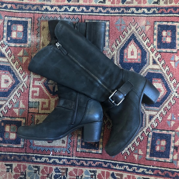 Ecco leather black boots excellent condition - Picture 7 of 10